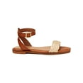 thumbnail image 2 of Time and Tru Women's Braided Ankle Strap Sandals, 2 of 5