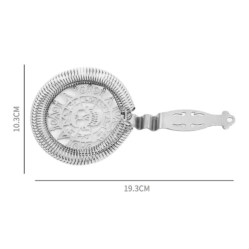 Passoire à Cocktail En Inox 304 - Ressort Détachable Pour Filtration Facile