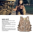 thumbnail image 3 of Chaleco De Combate Para Niños, Chaleco Para Niños Con Múltiples Bolsillos, Diseño De Cremallera De Camuflaje, Protección Con Mayor Resistencia A La Tracción Para Juegos De, 3 of 7