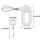 thumbnail image 4 of Batidor de huevos de mano portátil, espumador de crema de cocina ajustable, mezclador de huevos recargable eléctrico inalámbrico, herramientas Herramientas y accesorios para hornear Blanco 2 varillas Toystoory HA007445-06B, 4 of 6
