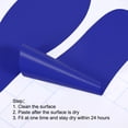 thumbnail image 4 of Unique Bargains Footprint Sticker Shoes Floor Decal Sign Dark Blue 6x2", 4 of 6