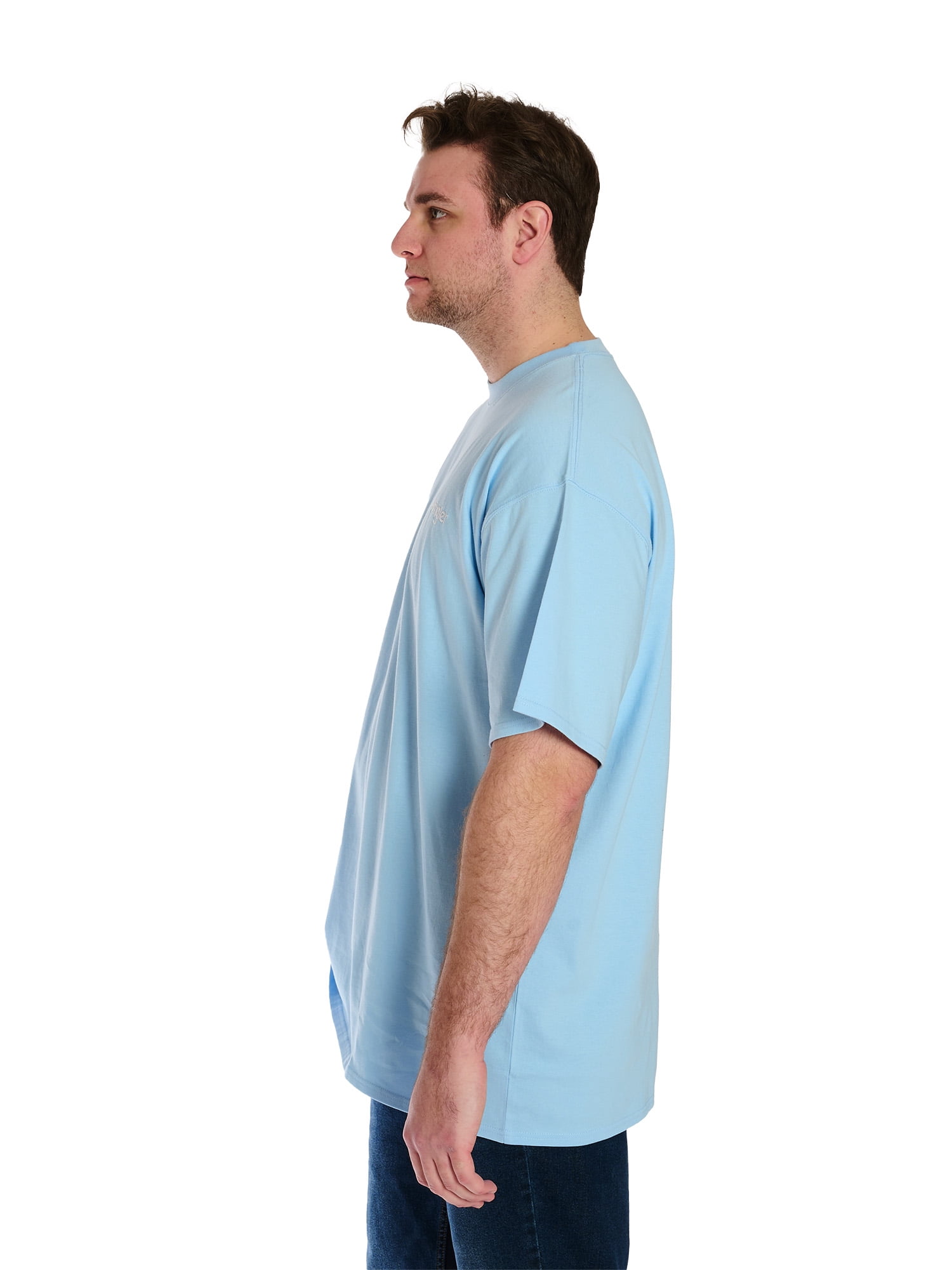 Wrangler Men's Big and Tall Logo T-Shirt ,Big Size up to 6x and Tall Size up to 5XT