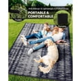 thumbnail image 4 of Outdoor Rug x ft Outdoor Carpet Fashion Camping RugsModern Reversible Mat for Camping Plastic Straw Rugs for Patio RV Camper Balcony Backyard Picnic Deck Rug, 4 of 6