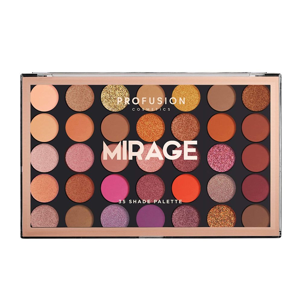 'MilcTabe Mirage Palette- Ultra-soft, Smooth and Skin-Friendly Long Lasting 35 Shade Pallete'