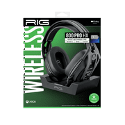 RIG 800 PRO HX Wireless Gaming Headset and Base Station for Xbox One, X/S, PlayStation & PC - Black
