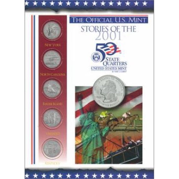 Pre-Owned The Official U.S. Mint Stories of the 2001 50 State Quarters (Hardcover) 0794807208 9780794807207