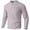 Light Gray, variant on Men's Long Sleeve T-Shirt Basic Style Polyester Fiber Solid Color Straight Cut Autumn Fashion Urban Casual Tops