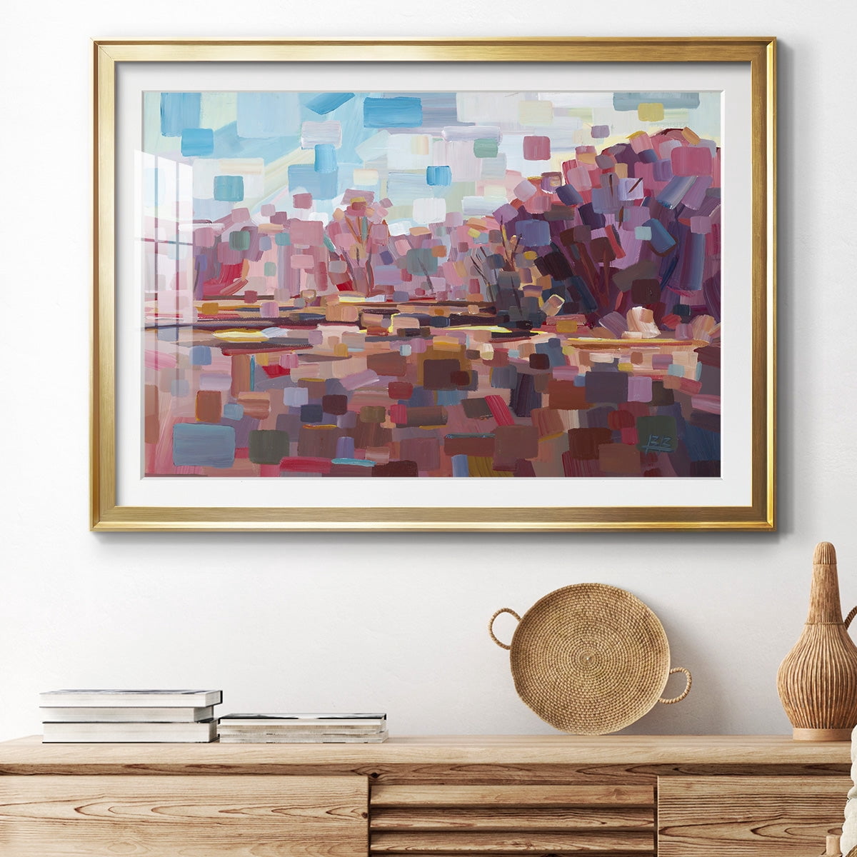 Pretty in Pink Premium Framed Print - Ready to Hang