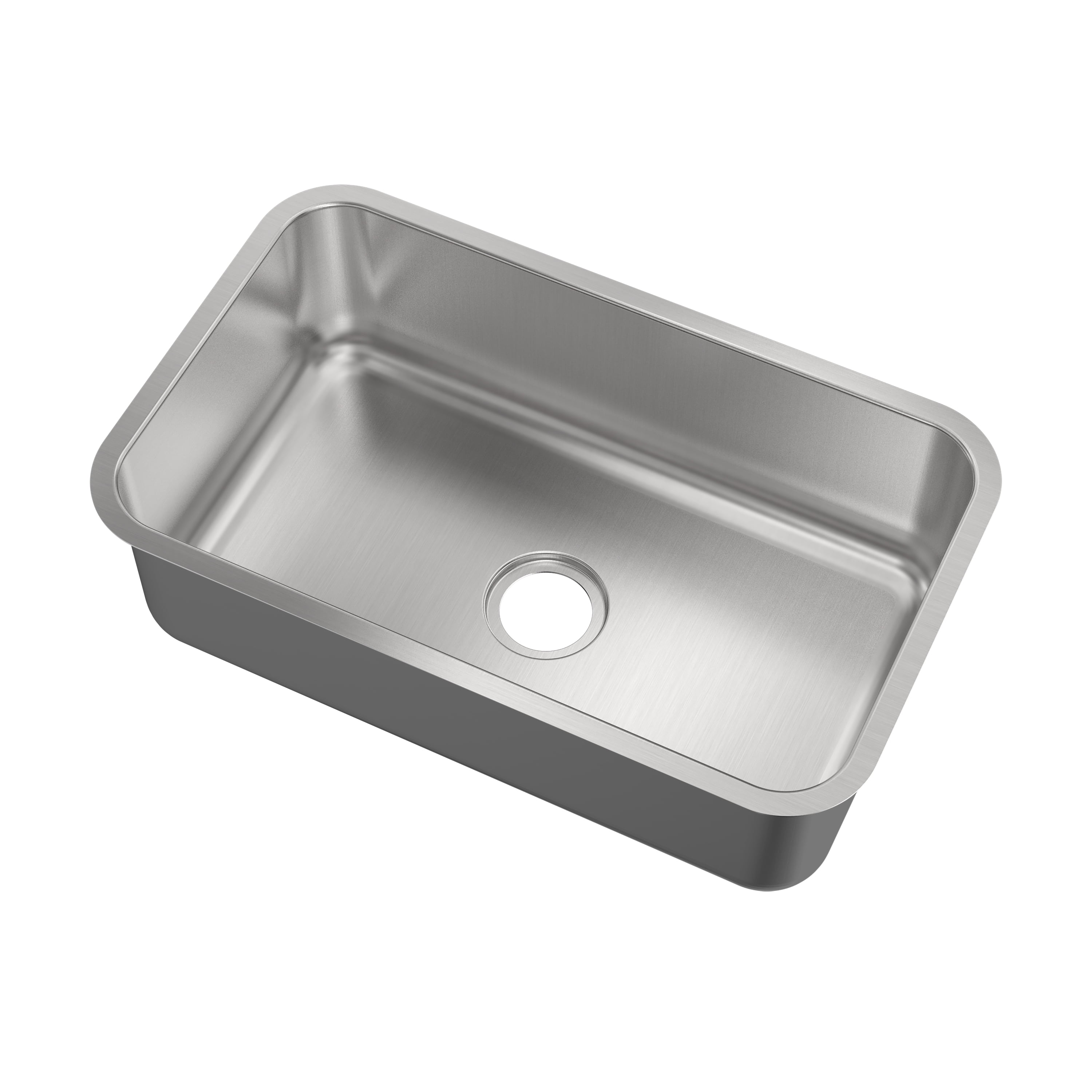 Magnolia Sinks Kitchen Sink Stainless Steel Undermount 30"x18", 18 gauge (30 inch Under-mount Single Bowl) No Rimming