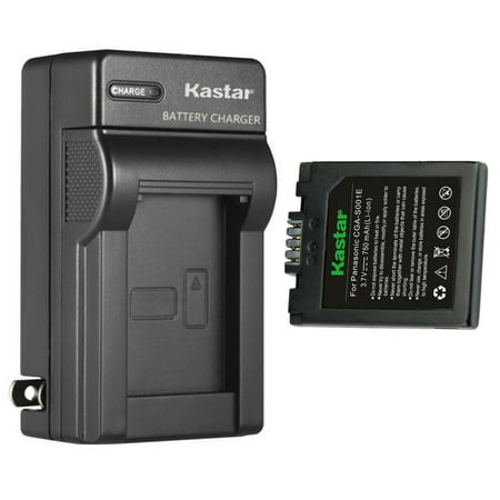 Kastar 1-Pack Battery and AC Wall Charger Replacement for Panasonic DMC-F1 DMC-F1B DMC-F1K DMC-F1S DMC-F1PP DMC-F1E-S DMC-FX1 DMC-FX1BS DMC-FX1EG DMC-FX1EG-A DMC-FX1EG-R DMC-FX1EG-S