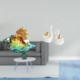 thumbnail image 2 of Figura De Cisne De Cristal, Figura De Animal Marino, Decoración Artística, Estatua Artesanal, Adorno Para El Hogar, La Oficina, La Entrada, La Habitación, La Mesita De Noche, El Adorno De, 2 of 8