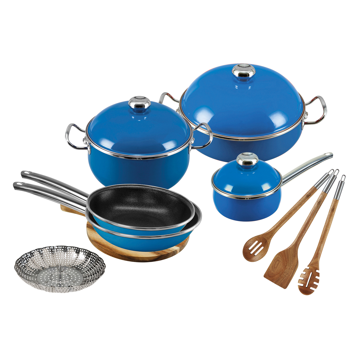 Vita 13-Piece Cookware Set (Blue) , 62385 - image 2 of 7