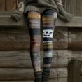 thumbnail image 2 of Yuncity Halloween Leggings For Women Fall Winter Casual Fashion Funny Print Sports Yoga Pants Elastic Waistband Comfort Pants Gym Running And Daily Lounging Size L, 2 of 5