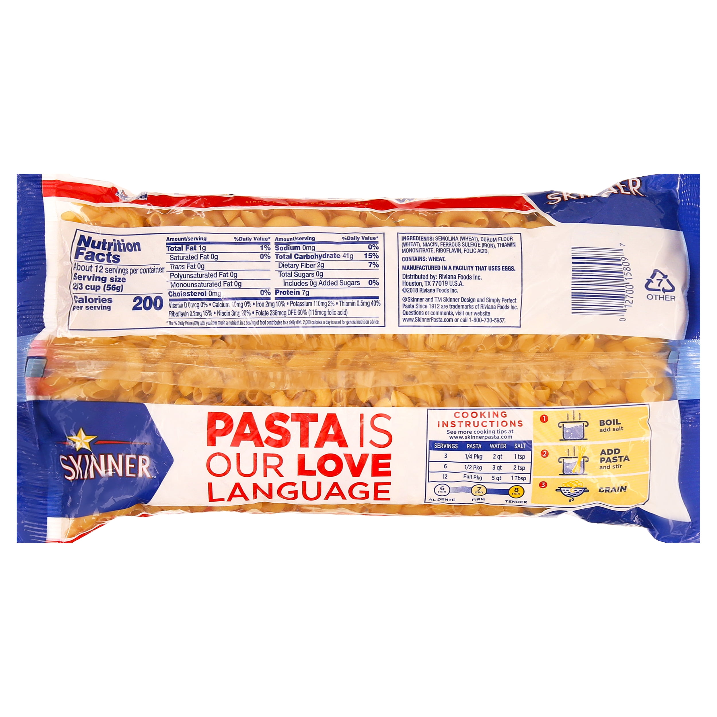 (3 pack) Skinner 24 oz Large Elbow Pasta