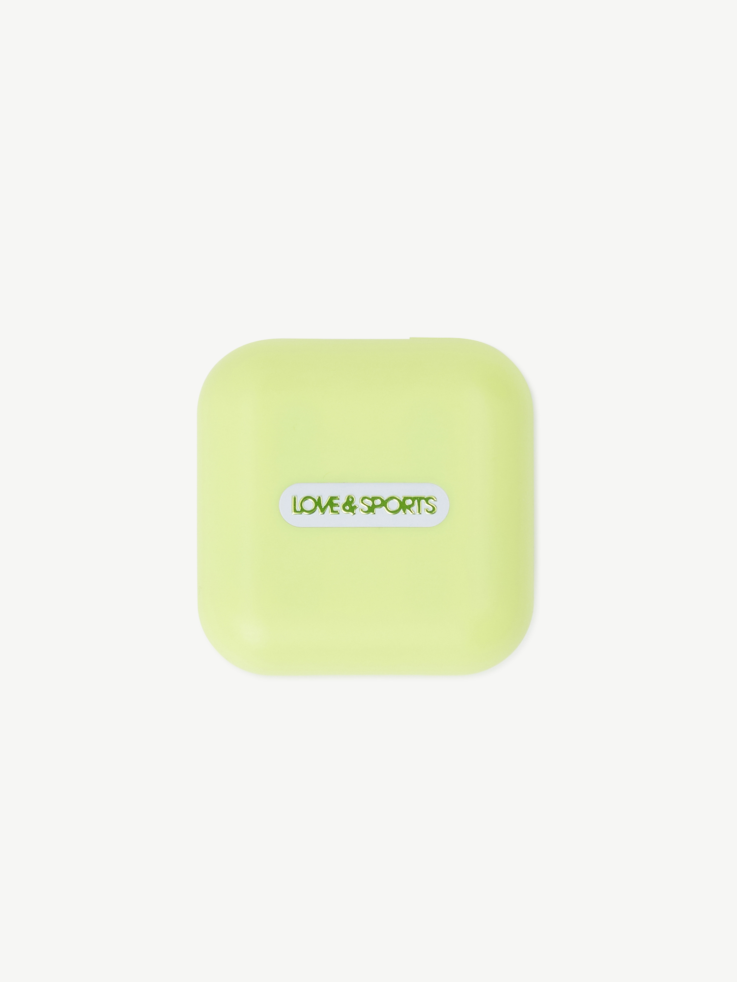 Love & Sports Bluetooth Wireless Earbuds and Charging Case, Neon Lime - image 4 of 5