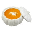 thumbnail image 5 of Ebros Ceramic Stoneware White Harvest Pumpkin Bowl With Lid 6"Diameter X 2 Pieces, 5 of 5