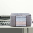 thumbnail image 1 of Fiudx Bolsa de Almacenamiento de Gran Capacidad, Organizador de Tela Gruesa para Ropa de Cama, Cremallera Resistente con Ventana Transparente, Diseño Plegable para Fácil Almacenamiento, Ideal para Át, 1 of 2