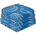 thumbnail image 3 of Coolnut 4 PCS Kitchen Dish & Tea Towels, Sea Shell Reusable Cloths for Cooking and Drying Dishes for Home Kitchen Cleaning, 28"x18", 3 of 5