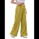 thumbnail image 2 of Pantalones de Rayas con Cordón para Mujer, Holgados, de Pierna , Informales, de Cintura Baja, Cómodos y con Bolsillos Amarillo XXL, 2 of 7