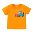 thumbnail image 1 of Qudderr T-Shirt Dessin Animé pour Garçons Enfants Été Manches Courtes Col Rond Coton 2-8 Ans, 1 of 9