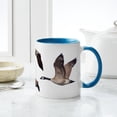 thumbnail image 6 of CafePress - Flock Of Canadian Geese Mug - 11 oz Ceramic Mug - Novelty Coffee Tea Cup, 6 of 6