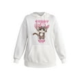 thumbnail image 3 of No Boundaries Oversized Printed Hoodie, Women's and Women’s Plus, 3 of 5