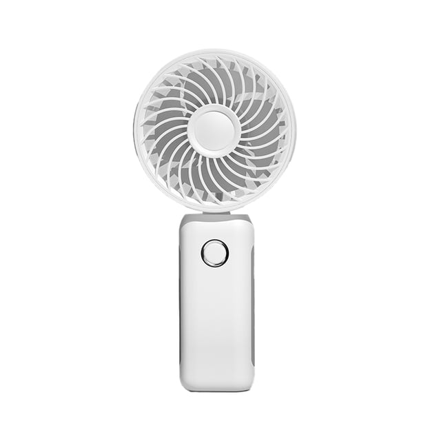 tredstone Mini Fan Handheld Electric USB Air Conditioning Adjustable Fans Cooling Handheld Summer Silent Outdoors for Office White/Fan