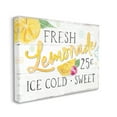 thumbnail image 3 of Stupell Industries Fresh Lemonade Rustic Country Citrus Fruit Sign Canvas Wall Art, 40 x 30, Design by Courtney Morgenstern, 3 of 5