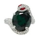 thumbnail image 2 of Anillo de serpiente para mujer, creativo, elegante, moderno, versátil, accesorio punk Plata, 2 of 8
