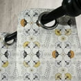 thumbnail image 3 of Ambesonne Ethnic Grommet Curtain, Paisley Flowers, 50" x 96", Pale Grey Marigold, 3 of 6
