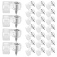 thumbnail image 2 of Miangastore 50pcs Glass Retainer Clips Glass Clips For Windows Cabinet Glass Retainer Clips Glass Clips For Cabinet Door Mirror Clamps Mirror Glass Clips, 2 of 9