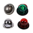 thumbnail image 5 of BOROCO Navigation Light Stainless Steel 12V LED Marine Boat Yacht Red Green Bow Navigation Light, 5 of 8
