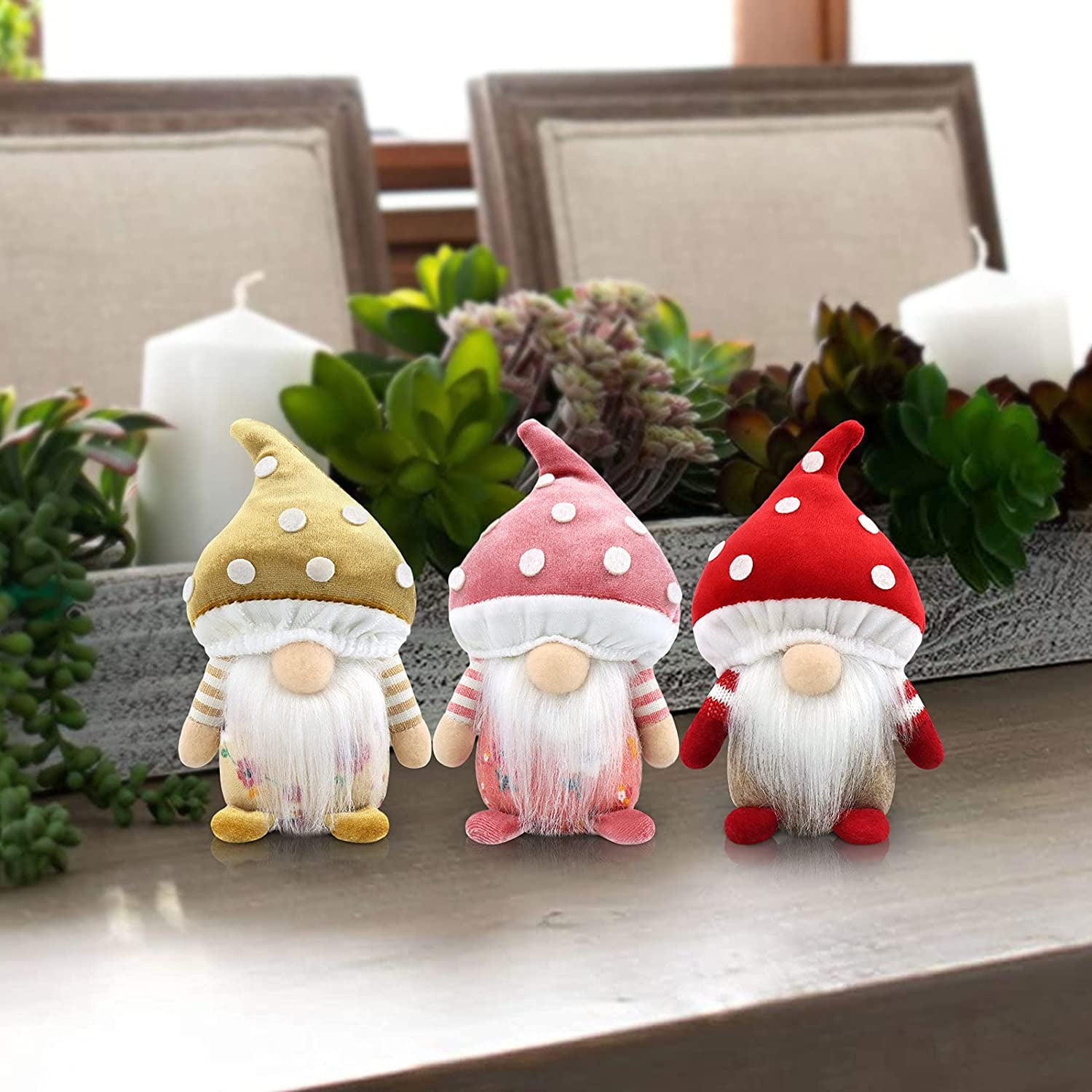 Gehydy Beach Gnomes Plush Spring Summer Decoration Birthday Gifts