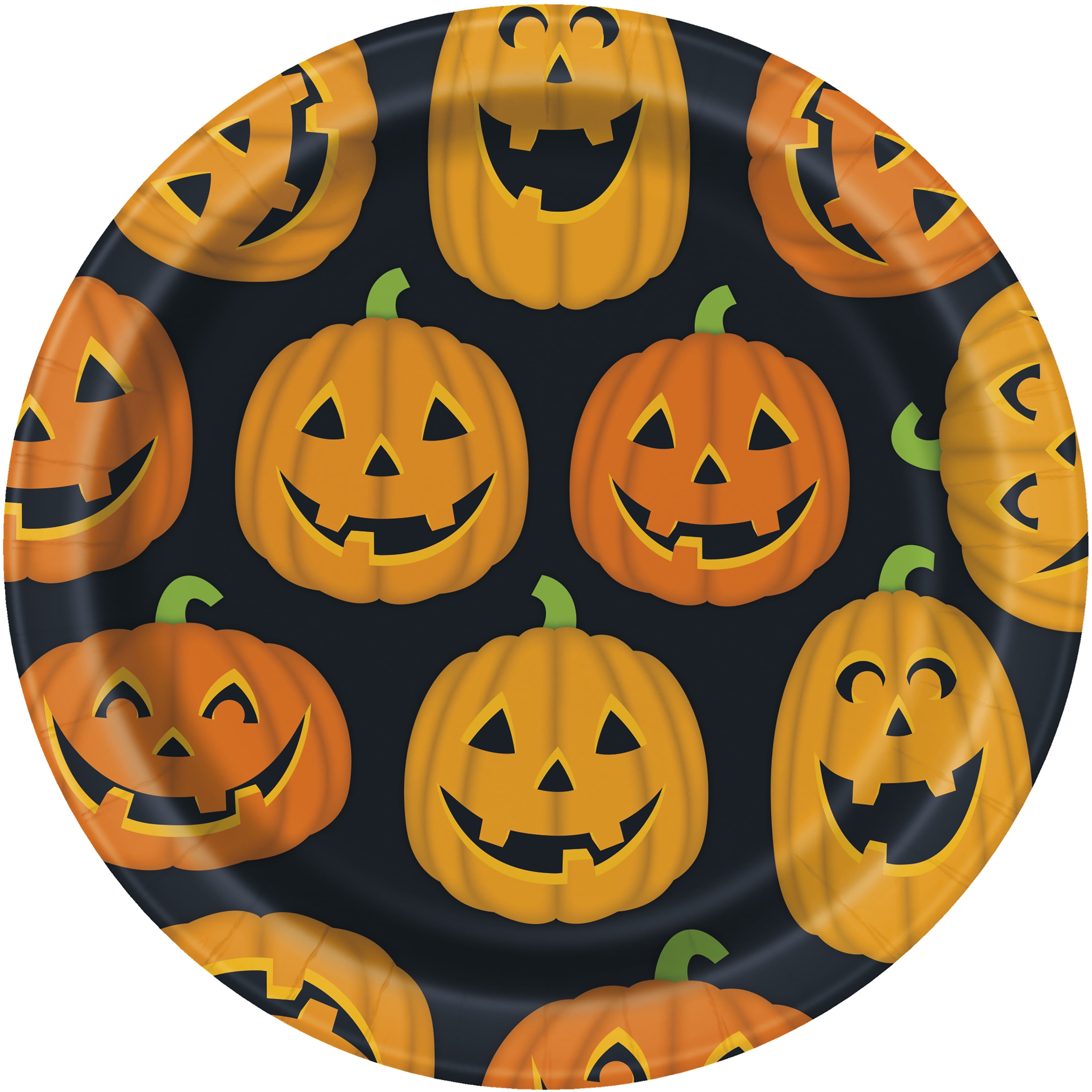 Halloween Disposable Dinnerware Set Serves 18 Paper Tableware Party Supplies Plates & Napkins Skulls and Roses Happy Haunting Halloween Disposable Dinnerware Set Serves 18 Paper Tableware Party Supplies Plates & Napkins Skulls and Roses Happy Haunting