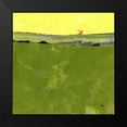 thumbnail image 2 of Bailey, Paul 15x15 Black Modern Framed Museum Art Print Titled - Hot Sky over Lazy Fields, 2 of 5
