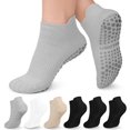thumbnail image 1 of 6 pares de calcetines de pilates y yoga, antideslizantes y con agarre para mujeres, Pilates, Pure Barre, Hospital, Entrenamiento descalzo y Embarazadas., 1 of 5
