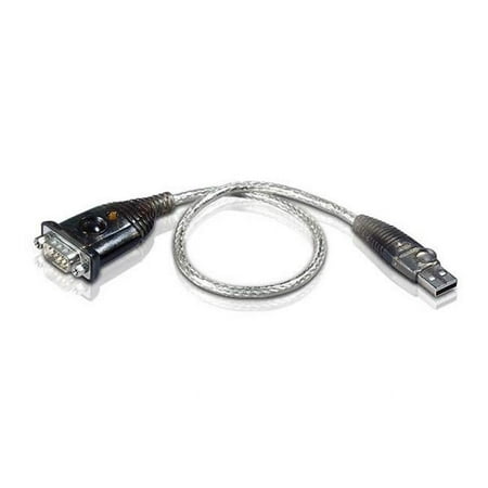 UPC: 0672792006876 | ATEN USB to RS-232 Adapter (100 cm) – 3.28 ft Serial/USB Data Transfer Cable