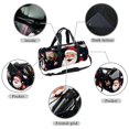 thumbnail image 2 of Santa Claus Versatile Soccer Bag for Yoga, Carry on, Travel, and Swim - Size 17.7 Inches, Interior Zipper Pocket, Large Capacity, 2 of 6