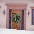 thumbnail image 1 of Artificial Flower Wreath, Christmas Garland, Wall Hanging Winter Wreath Autumn Colco Corona de invierno, 1 of 8