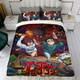 thumbnail image 4 of Dan Da Dan Evil Eye Themed Bed Sheet Set Three Piece Set 53x79 In ches Comfortable And Skin Friendly Unique Design Creating A Star Studded Night Home Gifts For Family Friends fans, 4 of 6