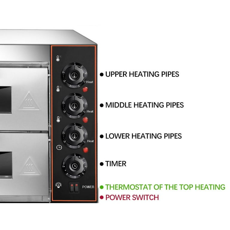 ZXMT Electric 40L Double Layer Toaster Oven for Home