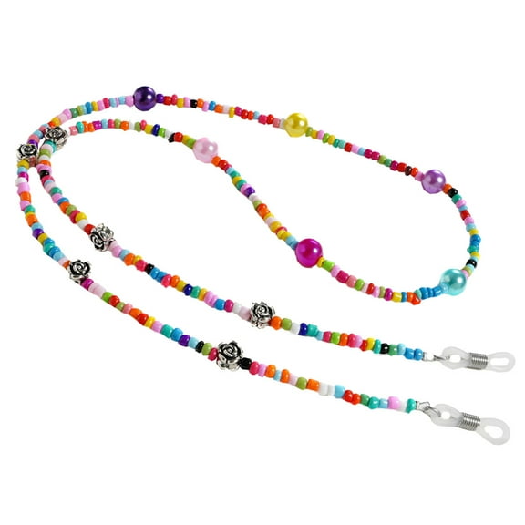 Masteelf  Beaded Glasses Chain Holder Eyeglasses Chains Face Mask Child