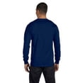 thumbnail image 2 of The Gildan Adult DryBlend 56 oz, 50/50 Long Sleeve T-Shirt - NAVY - L, 2 of 2