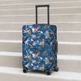 thumbnail image 6 of Susaid Hawaiian Style Print Elastic Washable Suitcase Cover with Hidden Zipper, Fits 18-32 Inch Luggage for Protection During Travel-Large, 6 of 7