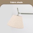 thumbnail image 3 of FUEENIRVA Pendant Lamp Shade Replacement Beige Fabric Light Diffusion for Tea Room 1Set, 3 of 6