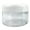 White, variant on Beauticom 6 Pieces 30G/30ML(1 Oz) Round Clear Plastic Container Jars with Rounded Edge Top Lid - 6 Jars