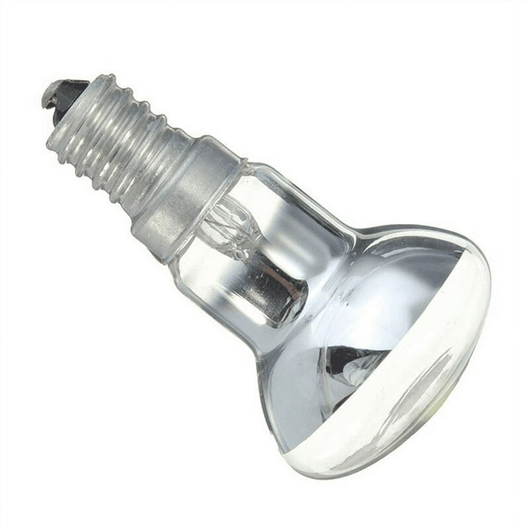 TWEXQNY Replacement Lava Lamp E14 R39 30W Spotlight Screw in Light Bulb  Clear Reflector Spot Light Bulbs Lava Incandescent 2Pcs
