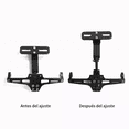thumbnail image 2 of Soporte Ajustable Para Matrícula De Motocicleta Con Luces negro, 2 of 5