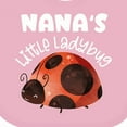thumbnail image 4 of Inktastic Nana's Little Ladybug Boys or Girls Baby Bib, 4 of 4