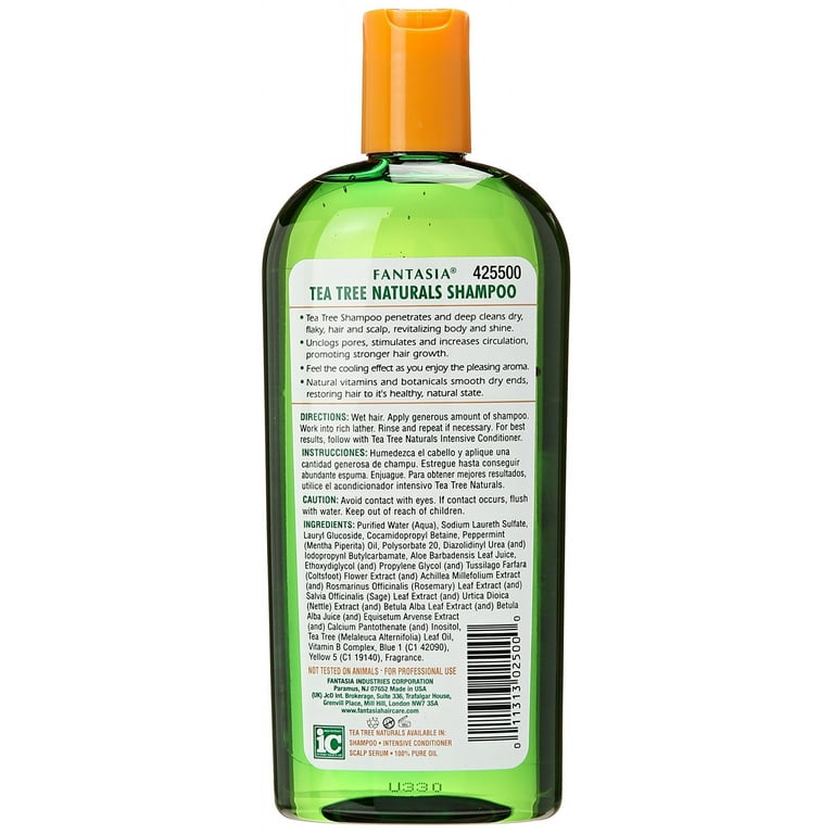FANTASIA Tea Tree Naturals Shampoo (12oz) FANTASIA Tea Tree Naturals Shampoo (12oz)